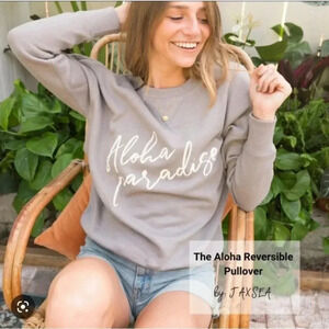 Jaxsea & Beachly |  Aloha Reversible Pullover